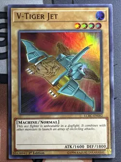 V-Tiger Jet - NM - LCKC-EN082 - 1st Edition - Ultra Rare - Yu-Gi-Oh! TCG - Image 1