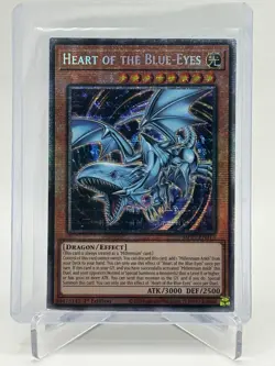 *** HEART OF THE BLUE-EYES *** 1ST EDITION STARLIGHT RARE MP25-EN013 YUGIOH! - Image 1