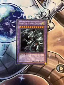 Yu-Gi-Oh Vintage Blue-Eyes Ultimate Dragon JMP-EN005 Secret Rare VLP (WNU) - Image 1