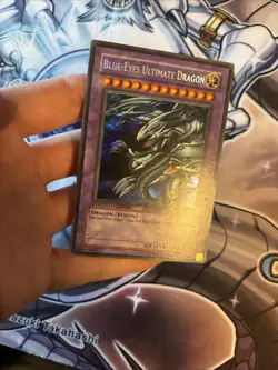 Yu-Gi-Oh Vintage Blue-Eyes Ultimate Dragon JMP-EN005 Secret Rare VLP (WNU) - Image 2