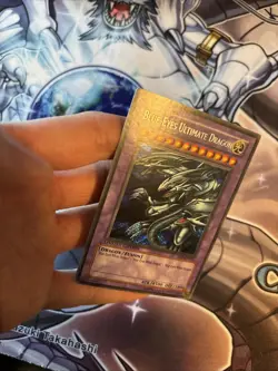 Yu-Gi-Oh Vintage Blue-Eyes Ultimate Dragon JMP-EN005 Secret Rare VLP (WNU) - Image 4