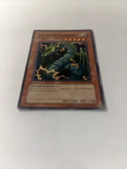 Yugioh! LP Thunder Dragon - DLG1-EN041 - Common - Unlimited Edition Lightly Play - Image 2