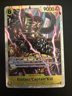 One Piece Eustass "Captain" Kid OP10-112 Royal Blood Super Rare NM - Image 1
