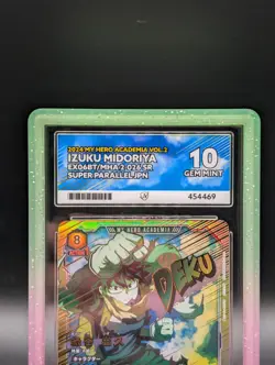 UNION ARENA - MY HERO ACADEMIA EX06BT/MHA-2-026 - 2 Star ALT ART ACE GRADING 10 - Image 3