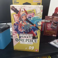 One Piece Card Game English Starter Deck 9 ST-09 Yamato open package deck sealed - Image 1