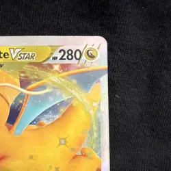 Pokemon TCG Dragonite VSTAR Ultra Rare Holo Full Art Card 050/078 - Image 3