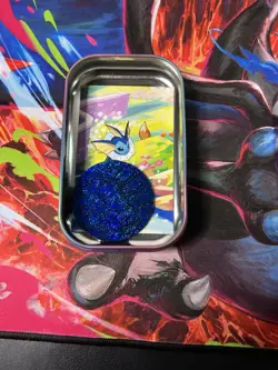 Pokemon TCG Vaporeon Tin with Coin and art card - no packs - Image 2