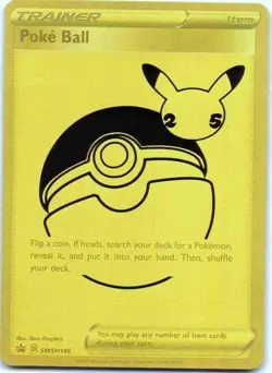 Poke Ball - Promo SWSH: Sword & Shield Promo Cards SWSD Lightning Holo SWSH146 N - Image 1