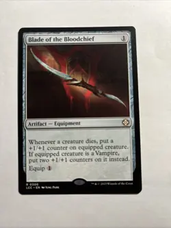 Blade of the Bloodchief Commander: The Lost Caverns of Ixalan MTG + Bonus Card!! - Image 1