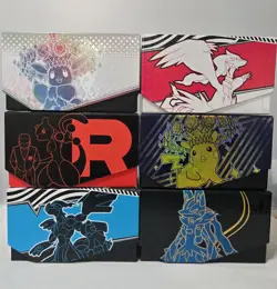 Pokemon Empty Elite Trainer Box Lot Of 6 ETBs (No Packs, Promos, Cards, or Die) - Image 1