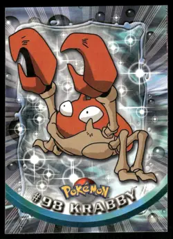 Pokemon Cards Krabby #98 Topps Trading Cards Series 2 NM *1 - Image 1
