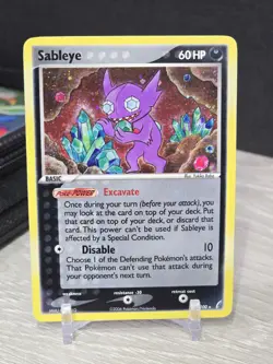 Pokemon Card TCG Sableye 10/100 Crystal Guardians 2006 Rare Holo Foil Vintage - Image 3