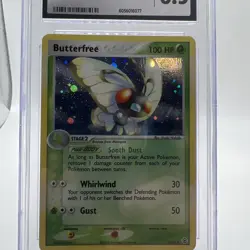 CGC 8.5 Butterfree 2004 EX Fire Red & Leaf Green 2/112 Holo Pokemon Card - Image 3