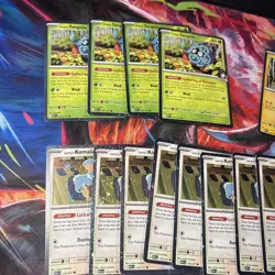 Pokemon TCG - Erika's Tangela & Larry's Komala Cosmos Holos, +more (18 Cards) - Image 2