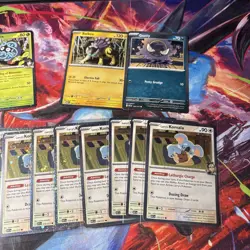 Pokemon TCG - Erika's Tangela & Larry's Komala Cosmos Holos, +more (18 Cards) - Image 3