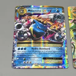 Pokemon M Blastoise & M Venusaur EX XY Evolutions #22/108 & 2/108 Card Set - Image 2