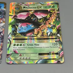 Pokemon M Blastoise & M Venusaur EX XY Evolutions #22/108 & 2/108 Card Set - Image 3