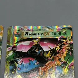 Pokemon M Blastoise & M Venusaur EX XY Evolutions #22/108 & 2/108 Card Set - Image 4