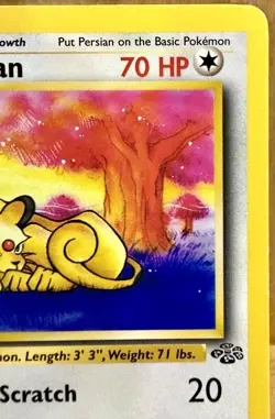 Persian 42/64 Jungle Set 1st Edition Uncommon 1999 Vintage Pokemon TCG - Image 5