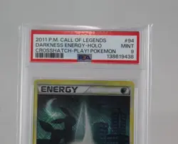 2011 Pokemon Call of Legends Umbreon Darkness Energy 94/95 Play! Promo PSA 9 - Image 2