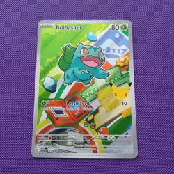 Pokemon Bulbasaur MEP 037 First Partner Illustration Rare Promo 30th Anniversary - Image 1