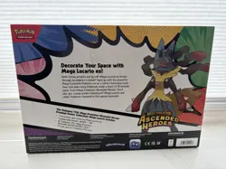Pokemon TCG Ascended Heroes Premium Poster Collection Mega Lucario New & Sealed - Image 2