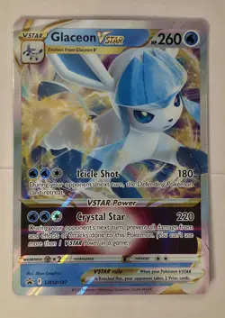 Pokemon TCG- Glaceon VStar SWSH197 Jumbo Promo - Image 1