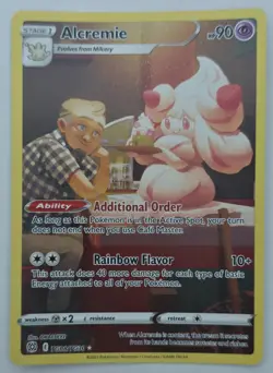 Pokemon TCG- Alcremie TG08/TG30 Ultra Rare Full Art- Brilliant Stars - Image 1