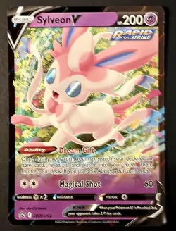 Pokemon TCG- Sylveon V SWSH202 Promo- Sword & Shield Black Star Promo - Image 1