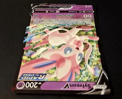 Pokemon TCG- Sylveon V SWSH202 Promo- Sword & Shield Black Star Promo - Image 2