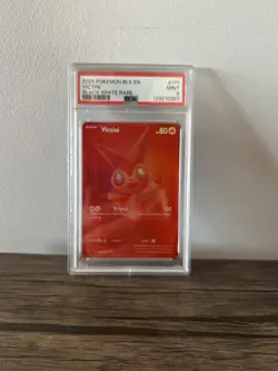 Pokemon TCG White Flare Victini 172/086 PSA 9. English Graded Card UK ✅ - Image 1