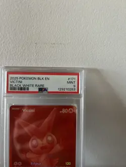 Pokemon TCG White Flare Victini 172/086 PSA 9. English Graded Card UK ✅ - Image 2