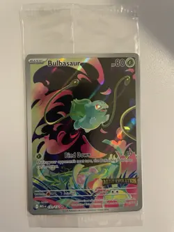 Bulbasaur 133/132 Mega Evolution Stamped Promo Pokemon TCG - SEALED - Image 2