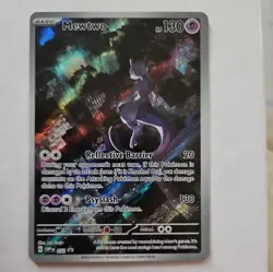 Pokemon Mewtwo TCG SVP 052 Black Star Promo 151 Ultra Premium Collection - Image 1
