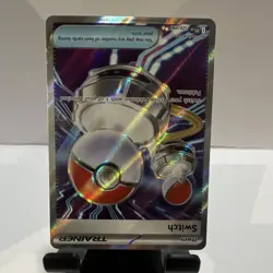 Pokemon Switch 123/094 Phantasmal Flames Ultra Rare Full Art Holo Trainer - Image 2