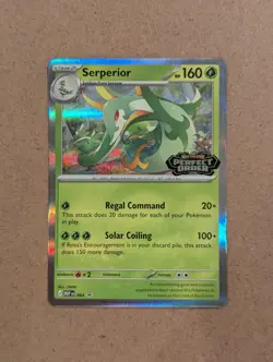 Pokemon TCG Serperior Perfect Order Prerelease Black Star Promo MEP 064 NM - Image 1