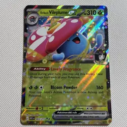 Pokemon TCG Erika's Vileplume ex Double Rare ME: Ascended Heroes 003/217 MINT - Image 1