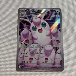 Pokemon TCG Wigglytuff 105/094 Me02: Phantasmal Flames Illustration Rare MINT - Image 1