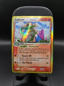 2006 Pokemon Ludicolo Delta Species 6/100 Crystal Guardians Holo NM - Image 1
