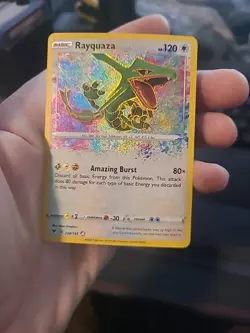 Rayquaza 138/185 Pokemon Swsh04: Vivid Voltage Holo - Near Mint - Image 1