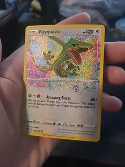 Rayquaza 138/185 Pokemon Swsh04: Vivid Voltage Holo - Near Mint - Image 2