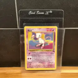 Mew 1999 Black Star Promo #8 WOTC Pokemon - Image 1