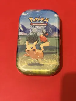 Pokemon TCG Ascended Heros Pikachu Mini Tin New & Sealed NM MINT - Image 1