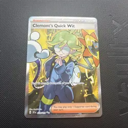 Pokemon - 229/191 - Clemont's Quick Wit - Surging Sparks - Image 1