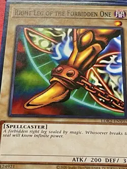 Exodia Full 5 Piece Set | LDK2 + Exodia, The Legendary Defender | YuGiOh! - Image 2