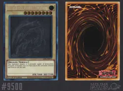 Blue-Eyes White Dragon - GFP2-EN175 - Ghost Rare - 1st Ed - #9500 Lightly Played - Image 1