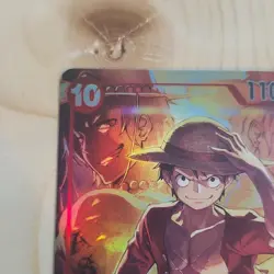 Bandai Monkey.D.Luffy SR ST10-006 Rush Holo 11000 One Piece Card Game - Image 2