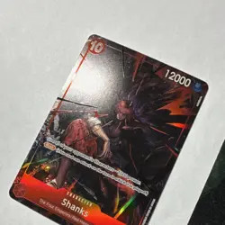 One Piece CCG Shanks OP09-004 Emperors in the New World Foil SR Alt Art Rush 12… - Image 3