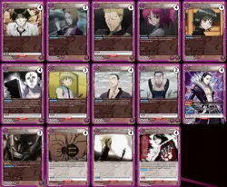 Union Arena HTR Hunter x Hunter Purple Phantom Troop Tier 2 Chrollo Combo Deck - Image 1