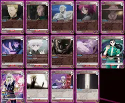 Union Arena HTR Hunter x Hunter Purple Zoldyck Family Deck Uvogin Illumi Silva - Image 1